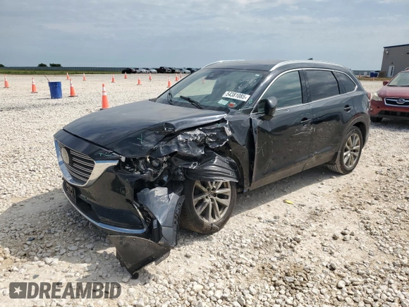 2019 Mazda CX-9 Grand Touring with VIN JM3TCBDY8K0303103, listed as a Copart auction lot 54381085 with 163,005 mi miles and Salvage Title. Bid and sale history available at DreamBid. Image 1.