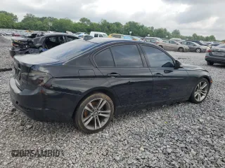 2014 BMW 3 Series 328i with VIN WBA3C1C50EK105938, listed as a Copart auction lot 57499235 with 147,083 mi miles and Salvage title. Bid and sale history available at DreamBid. Image 3.