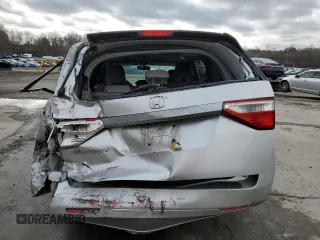 2011 Honda Odyssey EX-L with VIN 5FNRL5H63BB098661, listed as a Copart auction lot 52566345 with 177,071 mi miles and Salvage Title. Bid and sale history available at DreamBid. Image 6.