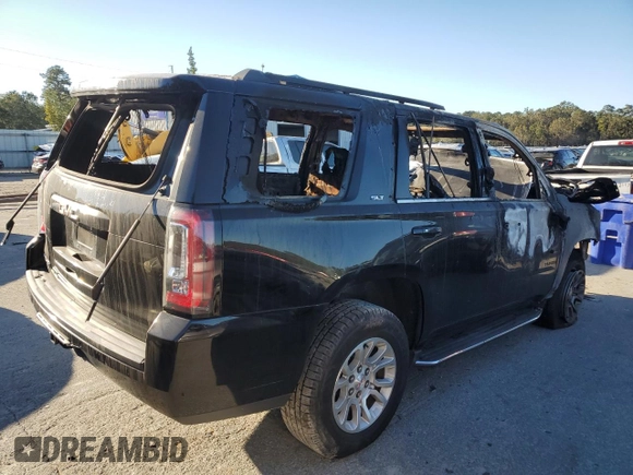 2019 GMC Yukon SLT with VIN 1GKS2BKC2KR174273, listed as a Copart auction lot 76400034 with Not Provided miles and Non Repairable. Bid and sale history available at carsss.com. Image 3.
