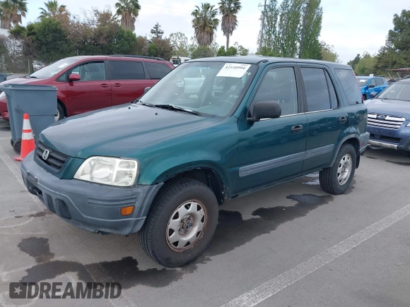 1999 Honda CR-V LX with VIN JHLRD284XXC002638, listed as a IAAI auction lot 42110994 with 164,706 mi miles. Bid and sale history available at carsss.com. Image 2.
