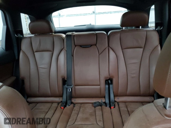 2017 Audi Q7 Premium Plus with VIN WA1LAAF74HD013210, listed as a Copart auction lot 49337825 with 82,450 mi miles and Salvage Title. Bid and sale history available at DreamBid. Image 10.