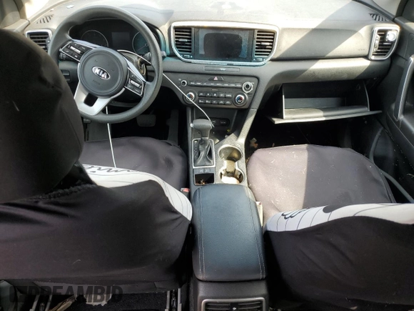 2020 Kia Sportage LX with VIN KNDPM3AC5L7686402, listed as a Copart auction lot 51608345 with 78,486 mi miles and Salvage Title. Bid and sale history available at DreamBid. Image 8.