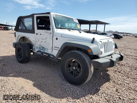 2012 Jeep Wrangler Sport с VIN 1C4AJWAG0CL219303, выставлен на аукционе Copart как лот 55102115 с пробегом 104 003 миль миль и Списание • Salvage title. История ставок и продаж доступна на DreamBid. Изображение 4.