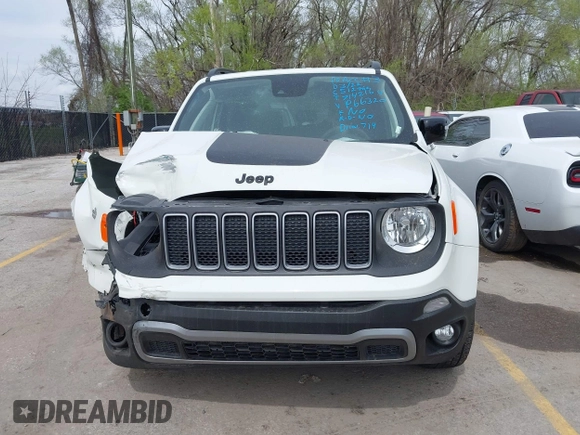 2023 Jeep Renegade Upland with VIN ZACNJDB18PPP66320, listed as a IAAI auction lot 41943959 with 30,804 mi miles and . Bid and sale history available at DreamBid. Image 12.