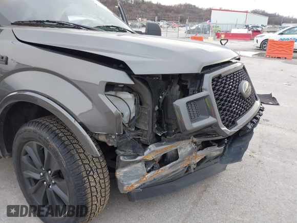 2020 Ford F-150 XL with VIN 1FTFW1E47LFC74601, listed as a IAAI auction lot 41238768 with 50,018 mi miles. Bid and sale history available at carsss.com. Image 6.