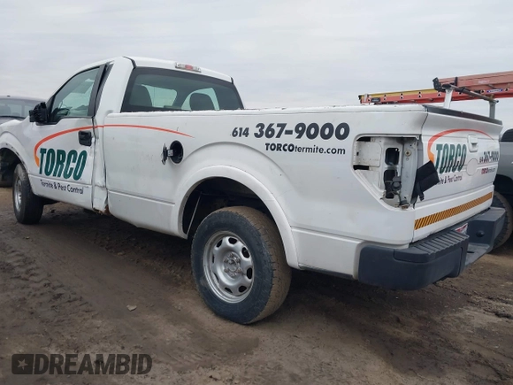 2010 Ford F-150 XL with VIN 1FTMF1CWXAKE78986, listed as a IAAI auction lot 41496694 with Not provided miles and . Bid and sale history available at DreamBid. Image 3.