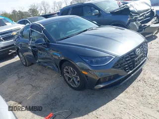 2023 Hyundai Sonata SEL z VIN KMHL64JA2PA335254, wystawiony jako IAAI lot #41586924 z przebiegiem 8032 mil mil oraz . Historia ofert i sprzedaży dostępna na DreamBid. Obrazek 1.
