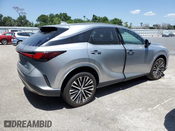 2024 Lexus RX with VIN 2T2BAMBA8RC029036, listed as a Copart auction lot 87268194 with 1,050 mi miles and Non Repairable. Bid and sale history available at carsss.com. Image 3.