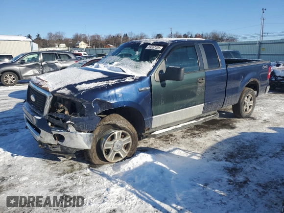 2008 Ford F-150 STX with VIN 1FTRX14W18FB77088, listed as a Copart auction lot 89267205 with 312,492 mi miles and Salvage Title. Bid and sale history available at carsss.com. Image 1.