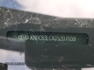 2018 Kia Niro LX with VIN KNDCB3LCXJ5207059, listed as a Copart auction lot 52720475 with 23,594 mi miles and Salvage Title. Bid and sale history available at carsss.com. Image 12.