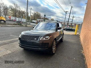 2020 Land Rover Range Rover with VIN SALGS5SE6LA588346, listed as a Copart auction lot 81150904 with 47,444 mi miles and Salvage title. Bid and sale history available at DreamBid. Image 2.