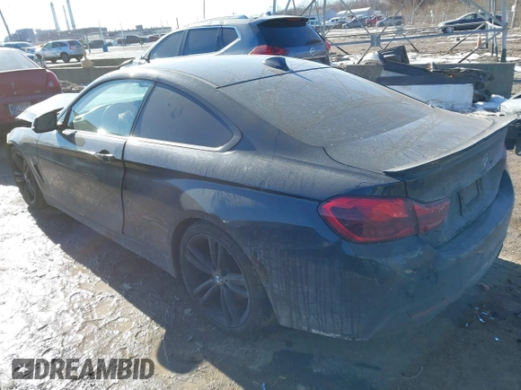 2014 BMW 4 Series 435i with VIN WBA3R1C53EK190482, listed as a IAAI auction lot 41421081 with 118,383 mi miles and . Bid and sale history available at carsss.com. Image 3.