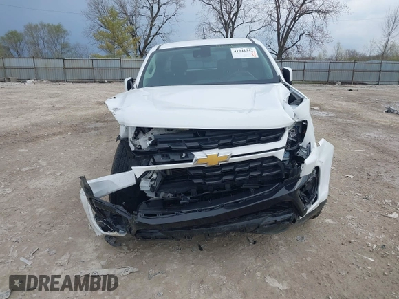 2021 Chevrolet Colorado 2WD LT with VIN 1GCHSCEA2M1223253, listed as a IAAI auction lot 41941342 with 50,755 mi miles. Bid and sale history available at carsss.com. Image 6.