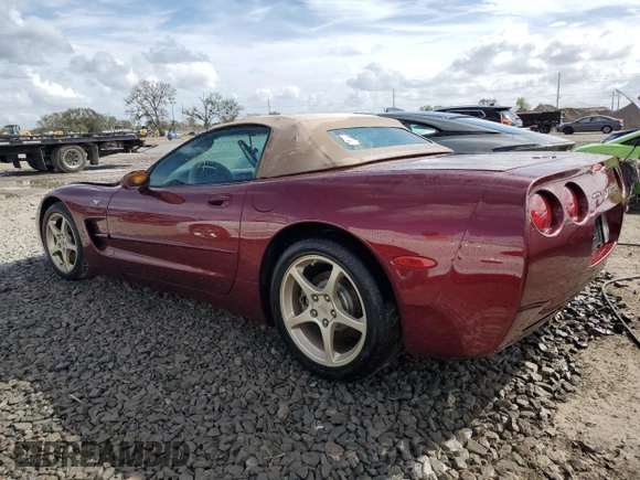 2003 Chevrolet Corvette with VIN 1G1YY32G835132673, listed as a Copart auction lot 78878364 with 0 mi miles and Non Repairable. Bid and sale history available at carsss.com. Image 2.