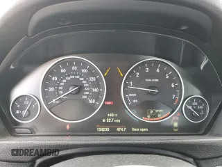 2015 BMW 3 Series 328i xDrive with VIN WBA3B5G54FNS11989, listed as a Copart auction lot 52485505 with 134,230 mi miles and Salvage Title. Bid and sale history available at carsss.com. Image 9.
