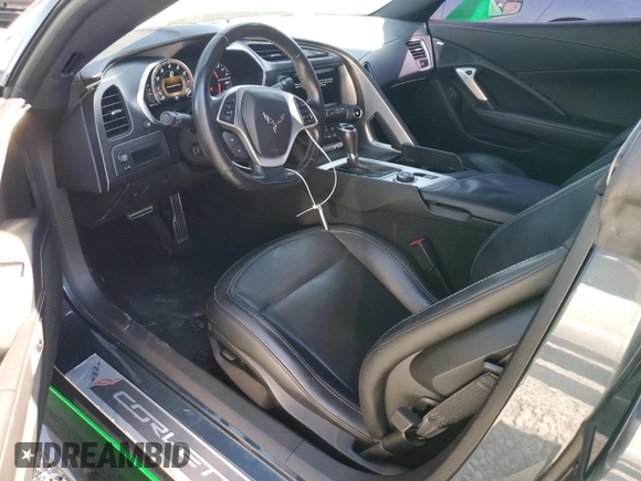 2019 Chevrolet Corvette Grand Sport 1LT with VIN 1G1YW2D74K5115770, listed as a Copart auction lot 48617515 with 48,197 mi miles and Clean title. Bid and sale history available at DreamBid. Image 8.