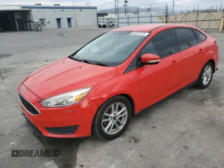 2016 Ford Focus SE with VIN 1FADP3F21GL210452, listed as a Copart auction lot 53812275 with 204,003 mi miles and Salvage Title. Bid and sale history available at carsss.com. Image 1.