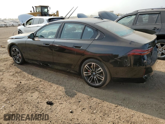 2024 BMW 5 Series 540i xDrive with VIN WBA63FJ06RCR52447, listed as a Copart auction lot 70771024 with 0 mi miles and Salvage Title. Bid and sale history available at carsss.com. Image 2.