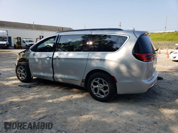 2022 Chrysler Pacifica Limited with VIN 2C4RC3GG6NR189723, listed as a Copart auction lot 60132625 with Not provided miles and Salvage title. Bid and sale history available at DreamBid. Image 2.