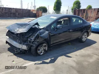 2015 Honda Civic LX z VIN 2HGFB2F55FH566065, wystawiony jako Copart lot #61106325 z przebiegiem Nie podano mil oraz Szkoda całkowita • Salvage title. Historia ofert i sprzedaży dostępna na DreamBid. Obrazek 1.