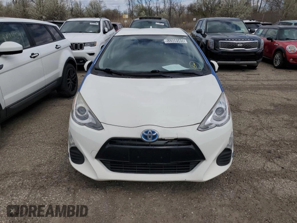2016 Toyota Prius One with VIN JTDKDTB38G1125158, listed as a Copart auction lot 53308585 with 107,919 mi miles and Clean Title. Bid and sale history available at carsss.com. Image 5.
