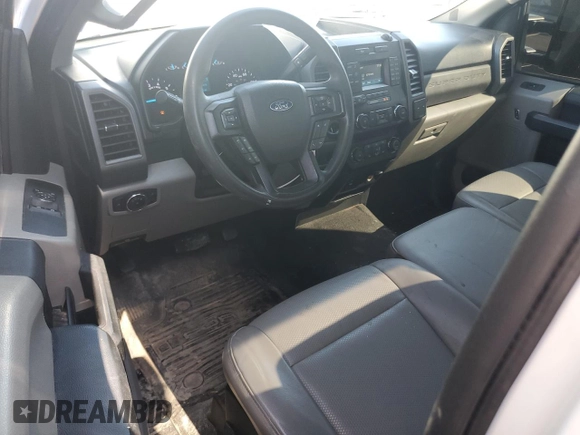 2019 Ford Super Duty F-250 SRW XL with VIN 1FTBF2A67KEG65490, listed as a Copart auction lot 46527095 with 134,154 mi miles and Salvage Title. Bid and sale history available at carsss.com. Image 8.
