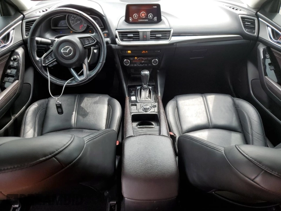 2018 Mazda 3 Touring with VIN 3MZBN1L32JM191616, listed as a Copart auction lot 50510825 with 57,547 mi miles and Salvage Title. Bid and sale history available at carsss.com. Image 8.