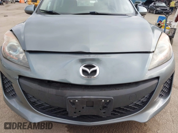 2012 Mazda Mazda3 i Touring with VIN JM1BL1L84C1671872, listed as a IAAI auction lot 42116842 with 85,343 mi miles. Bid and sale history available at carsss.com. Image 12.