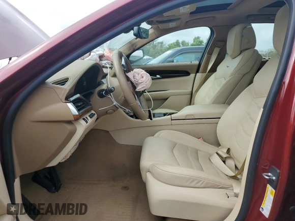 2017 Cadillac CT6 Platinum AWD with VIN 1G6KN5R60HU173474, listed as a Copart auction lot 51207715 with 43,627 mi miles and Salvage title. Bid and sale history available at DreamBid. Image 7.