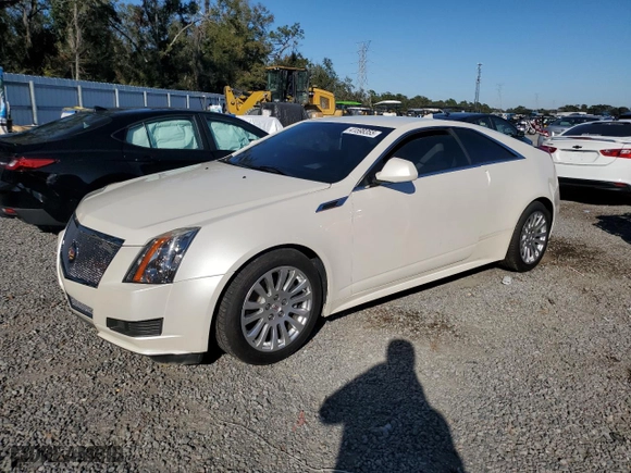 2012 Cadillac CTS Coupe with VIN 1G6DA1E36C0153786, listed as a Copart auction lot 41598355 with 63,985 mi miles and Salvage Title. Bid and sale history available at carsss.com. Image 1.