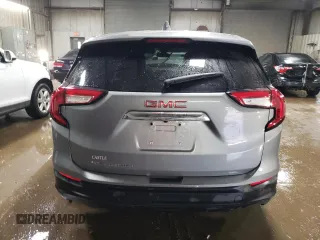 2024 GMC Terrain SLE with VIN 3GKALMEG7RL250879, listed as a Copart auction lot 50775945 with 14,503 mi miles and Salvage title. Bid and sale history available at DreamBid. Image 6.