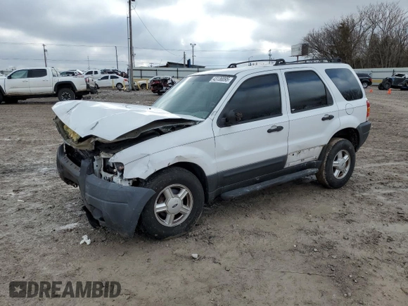2004 Ford Escape XLS with VIN 1FMYU02144DA18217, listed as a Copart auction lot 43136895 with 135,424 mi miles and Salvage Title. Bid and sale history available at DreamBid. Image 1.