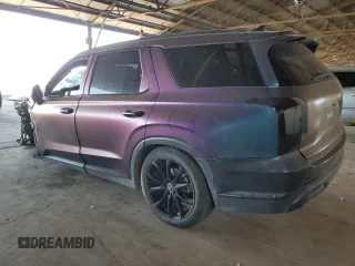 2023 Hyundai Palisade Limited z VIN KM8R54GEXPU551844, wystawiony jako Copart lot #54056995 z przebiegiem 87 024 mil mil oraz Szkoda całkowita • Salvage title. Historia ofert i sprzedaży dostępna na DreamBid. Obrazek 2.