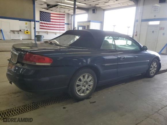 2004 Chrysler Sebring Limited with VIN 1C3EL65R94N151990, listed as a Copart auction lot 53374215 with 66,257 mi miles and Salvage Title. Bid and sale history available at carsss.com. Image 3.