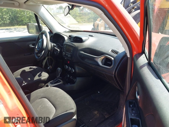 2016 Jeep Renegade Sport with VIN ZACCJBAT1GPD65015, listed as a IAAI auction lot 41435282 with 150,912 mi miles and . Bid and sale history available at DreamBid. Image 5.