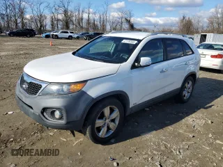 2012 Kia Sorento EX with VIN 5XYKUDA61CG295065, listed as a Copart auction lot 47176265 with 177,876 mi miles and Salvage Title. Bid and sale history available at carsss.com. Image 1.