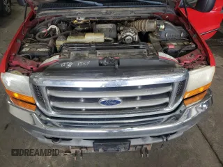 1999 Ford Super Duty F-250 XL with VIN 1FTNX21F1XEA88070, listed as a Copart auction lot 70012924 with 286,161 mi miles and Salvage Title. Bid and sale history available at carsss.com. Image 11.