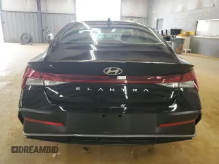 2025 Hyundai Elantra SEL Convenience z VIN KMHLS4DG3SU918869, wystawiony jako Copart lot #60993855 z przebiegiem 12 254 mil mil oraz Szkoda całkowita • Salvage title. Historia ofert i sprzedaży dostępna na DreamBid. Obrazek 6.