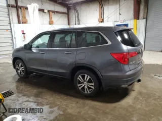 2016 Honda Pilot EX-L with VIN 5FNYF6H59GB063646, listed as a Copart auction lot 53477215 with 105,519 mi miles and Salvage Title. Bid and sale history available at carsss.com. Image 2.