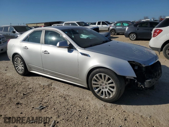 2011 Cadillac CTS Performance with VIN 1G6DJ5EY7B0104467, listed as a Copart auction lot 43811075 with 130,136 mi miles and Salvage Title. Bid and sale history available at carsss.com. Image 4.