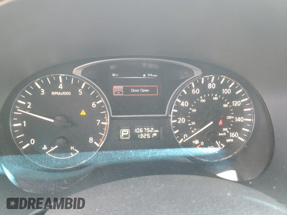 2015 Nissan Pathfinder SV with VIN 5N1AR2MN1FC608382, listed as a Copart auction lot 53967265 with 106,752 mi miles and Salvage title. Bid and sale history available at DreamBid. Image 9.