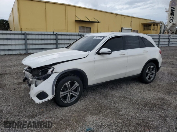 2019 Mercedes-Benz GLC with VIN WDC0G4JB4KV132617, listed as a Copart auction lot 54877595 with 114,619 mi miles and Clean Title. Bid and sale history available at carsss.com. Image 1.