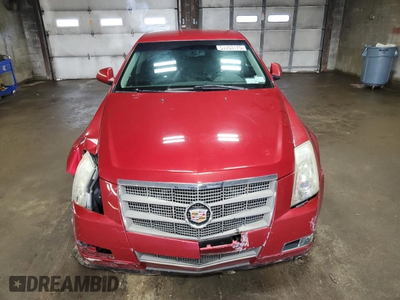 2010 Cadillac CTS Performance with VIN 1G6DL5EVXA0118281, listed as a Copart auction lot 51753175 with 134,718 mi miles and Salvage Title. Bid and sale history available at carsss.com. Image 5.