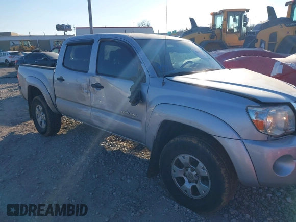 2008 Toyota Tacoma PreRunner with VIN 3TMJU62N38M062716, listed as a IAAI auction lot 41275247 with 234,768 mi miles. Bid and sale history available at carsss.com. Image 1.