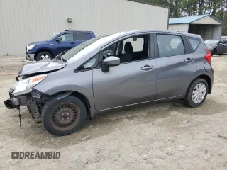 2016 Nissan Note S with VIN 3N1CE2CPXGL393265, listed as a Copart auction lot 51926195 with 142,455 mi miles and Salvage Title. Bid and sale history available at DreamBid. Image 1.