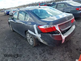 2013 Honda Accord Sdn EX-L with VIN 1HGCR2F80DA009973, listed as a IAAI auction lot 41869180 with 161,595 mi miles. Bid and sale history available at carsss.com. Image 3.