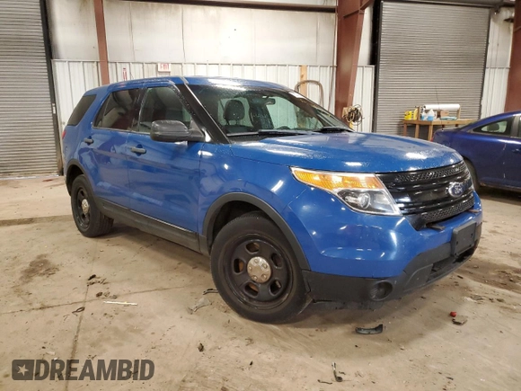 2013 Ford Utility Police Interceptor with VIN 1FM5K8AR0DGC64050, listed as a Copart auction lot 75747684 with 159,202 mi miles and Clean Title. Bid and sale history available at carsss.com. Image 4.