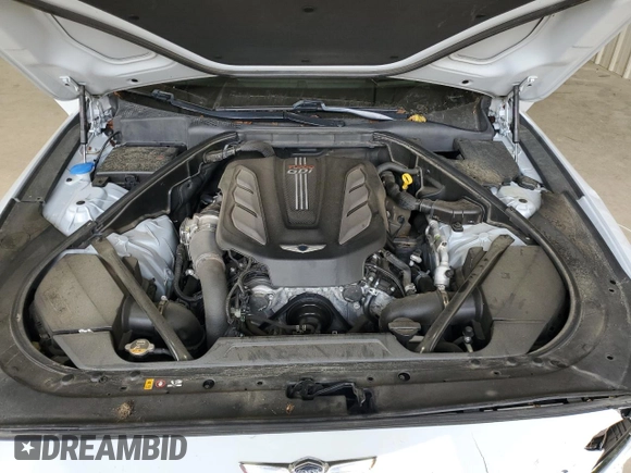 2018 Genesis G80 3.3T Sport with VIN KMHGN4JB1JU260498, listed as a Copart auction lot 73844514 with 103,872 mi miles and Salvage Title. Bid and sale history available at carsss.com. Image 13.
