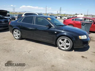 2003 Audi A4 1.8T z VIN WAUJC68E73A377743, wystawiony jako Copart lot #58604895 z przebiegiem 157 497 mil mil oraz Czysty tytuł • Clean title. Historia ofert i sprzedaży dostępna na DreamBid. Obrazek 4.